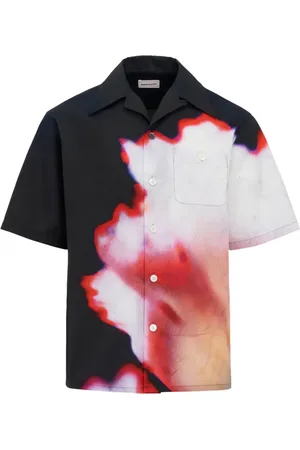 Alexander McQueen Chemise Solarised Flower