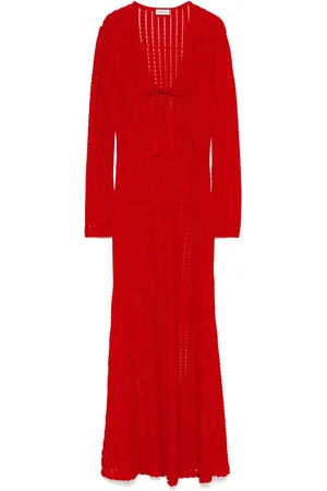Simkhai Robe longue en crochet