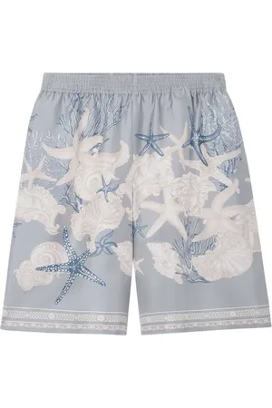 VERSACE Short Barocco Sea en soie