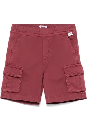 Il gufo Short en sergé à poches cargo