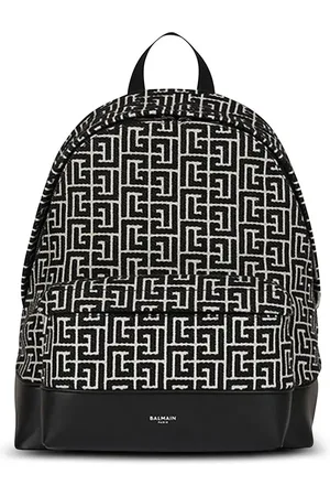 Balmain Sac à dos à motif monogrammé