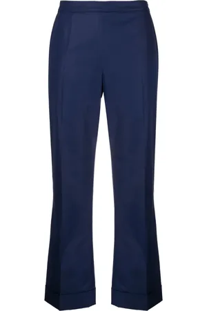 Aspesi Pantalon court à coupe évasée