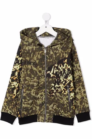 Givenchy Veste de sport imprimée à capuche