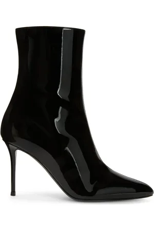 Giuseppe Zanotti Bottines Brytta 90 mm à effet brillant