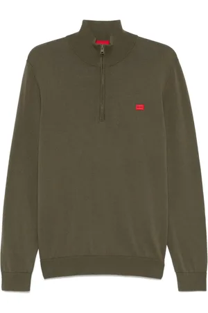 HUGO BOSS Sweat en coton à logo
