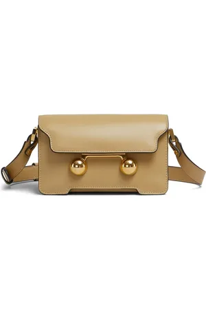Marni Mini sac porté épaule Trunk en cuir