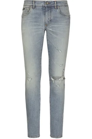 Dolce & Gabbana Jean skinny à effet usé