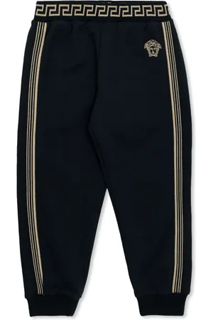 VERSACE Pantalon de jogging à motif Medusa brodé
