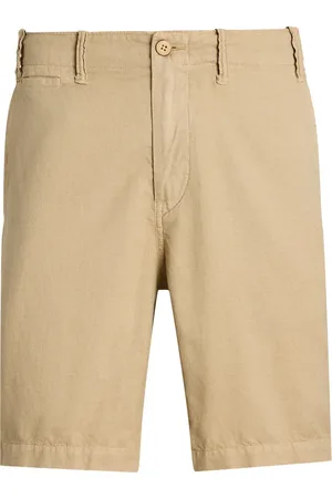 Ralph Lauren Short chino en coton et lin mélangés