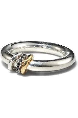 SPINELLI KILCOLLIN Bague Sirius Max en sterling pavée de diamants