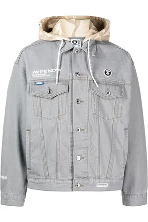 A Bathing Ape Veste imprimée à capuche