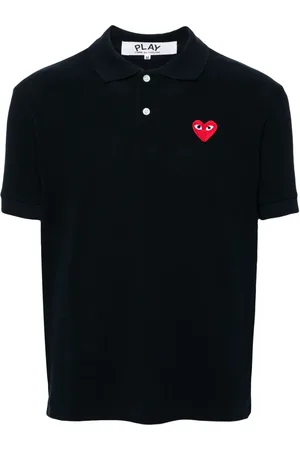 Comme des Garçons Polo à patch cœur