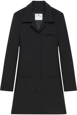 Courrèges Manteau à coupe évasée