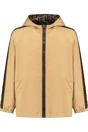 Fendi Hoodie zippé à motif FF