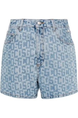 GCDS Short en jean à taille haute