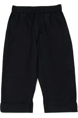 Maison Margiela Pantalon ample à logo brodé