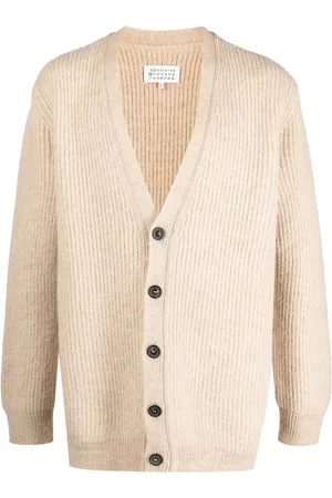 Maison Margiela Cardigan en alpaga mélangé à col v