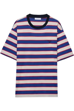 Prada T-shirt à rayures