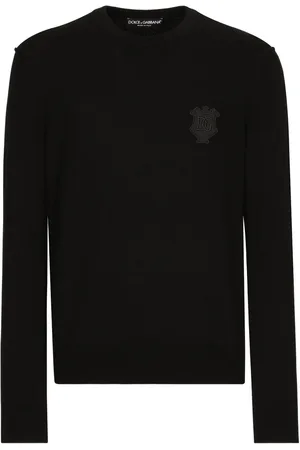 Dolce & Gabbana Pull en cachemire à patch logo