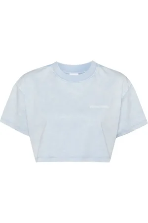 Ground Zero T-shirt crop à logo imprimé