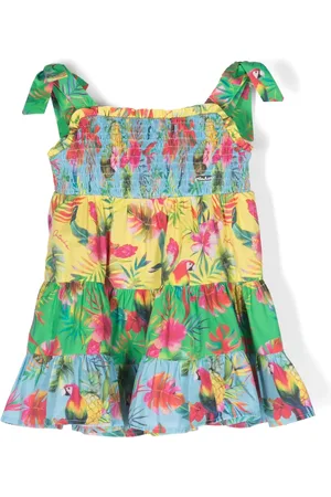 PATACHOU Robe imprimée à volants superposés