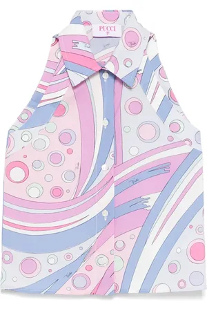 PUCCI Junior Haut à imprimé abstrait