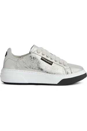 Dsquared2 Baskets lacées à effet métallisé