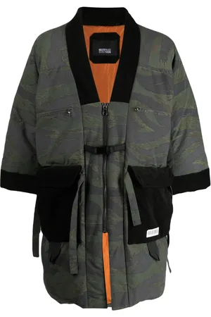 MOSTLY HEARD RARELY SEEN Veste matelassée à imprimé camouflage
