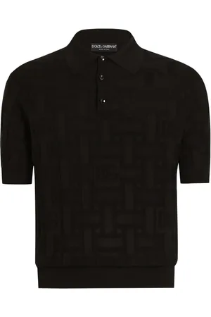 Dolce & Gabbana Polo à logo en jacquard