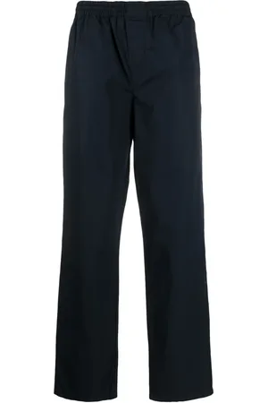 Aspesi Pantalon droit à taille élastiquée