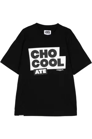 Chocoolate T-shirt en coton à logo imprimé
