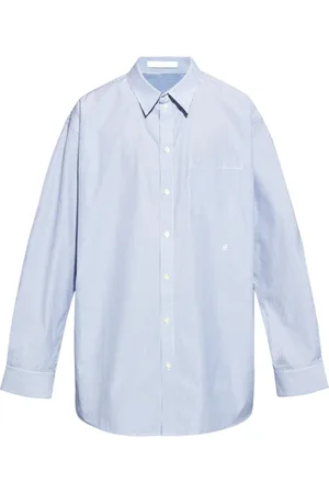 Helmut Lang Chemise en coton à rayures