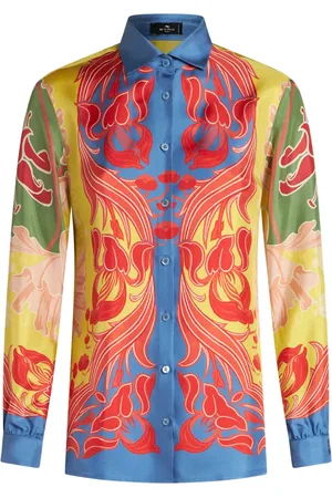 Etro Chemise à fleurs