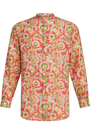 Etro Chemise boutonnée à fleurs