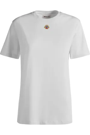 Bally T-shirt à logo brodé