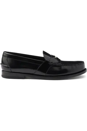 Prada Mocassins à fini brossé