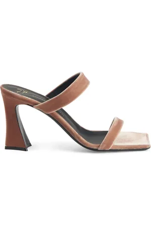 Giuseppe Zanotti Sandales Flaminia 85 mm en velours
