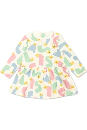 Stella McCartney Robe à imprimé graphique