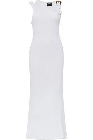 VERSACE Robe à boucle baroque