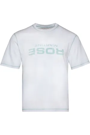 MARTINE ROSE T-shirt à col ras du cou