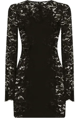 Dolce & Gabbana Robe en dentelle à coupe courte