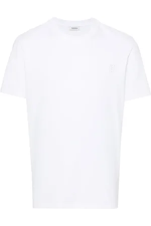Sandro T-shirt en coton à logo brodé