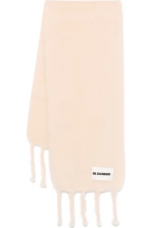 Jil Sander écharpe à effet brossé