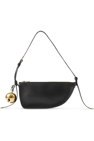 Burberry Mini sac porté épaule Shield en cuir