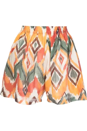 Bambah Short Argentina à motif géométrique