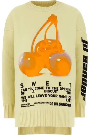 Jil Sander Pull à motif en intarsia