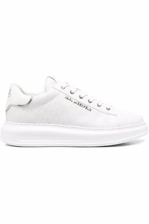 Karl Lagerfeld Baskets K/Monogram Kapri en cuir