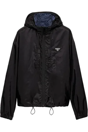 Prada Veste Re-Nylon à capuche