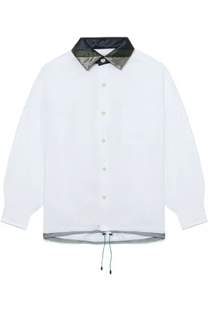 Kolor Chemise à col rayé