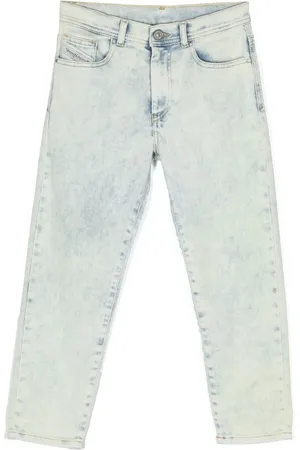 Diesel Jean en coton stretch à patch logo